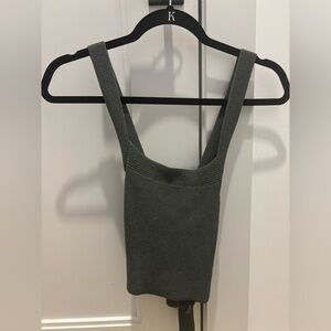 Aritzia Wilfred knit crop top